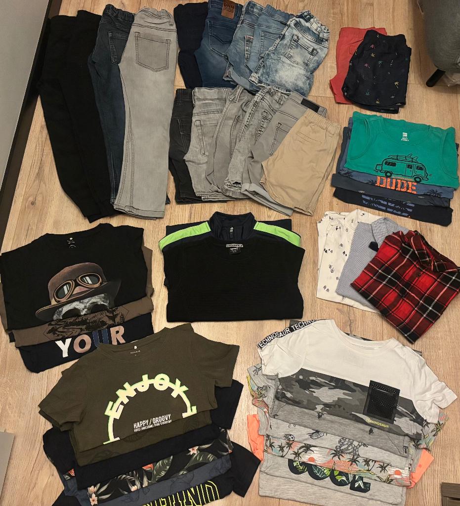 Groot kledingpakket mt 110/116, Ophalen, Gebruikt, Maat 110
