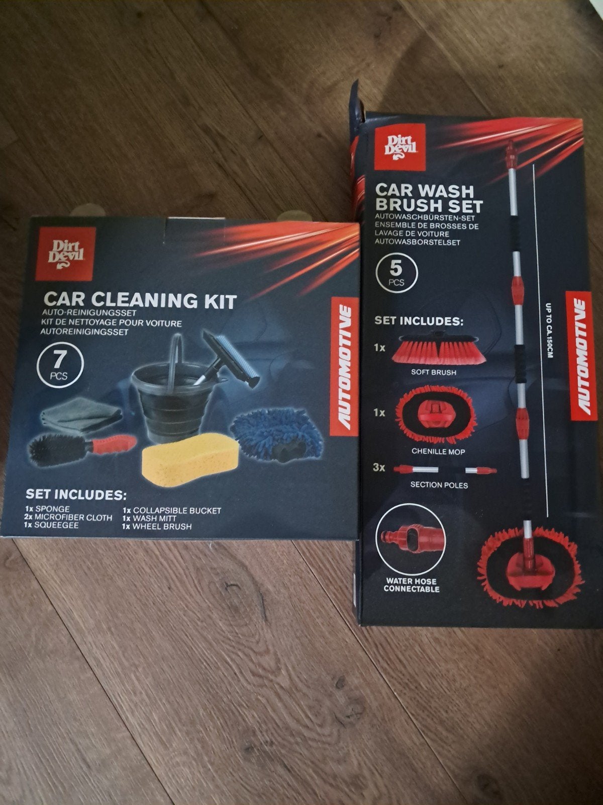 Dirt Devil Auto Reinigingsset & Wasborstelset (Nieuw), Ophalen of Verzenden, Nieuw