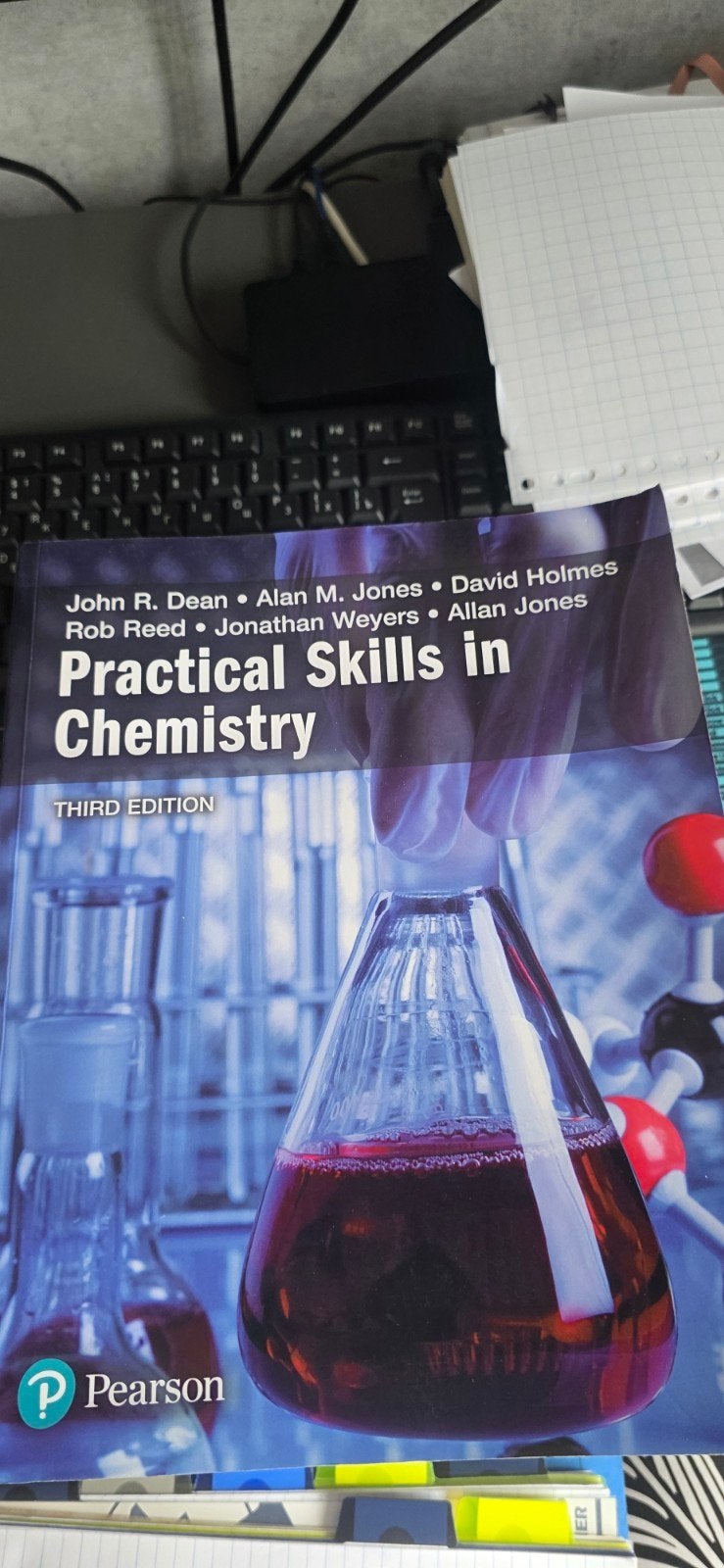 Practical Skills in Chemistry - Derde Editie, Boeken, Zo goed als nieuw, John R. Dean, Alan M. Jones,, Beta, HBO