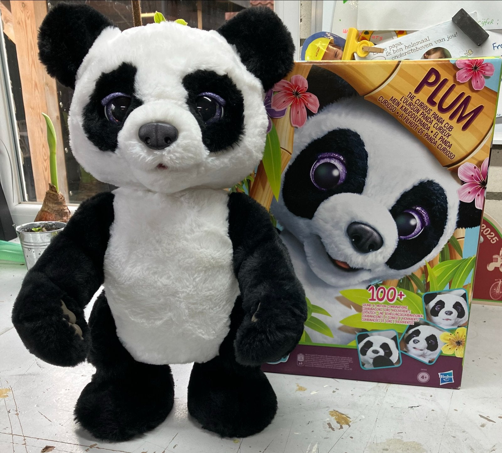 FurReal Plum, Mijn Knuffel Panda - Interactief Speelgoed, Kinderen en Baby's, Ophalen, Overige merken, Overige karakters, Beer