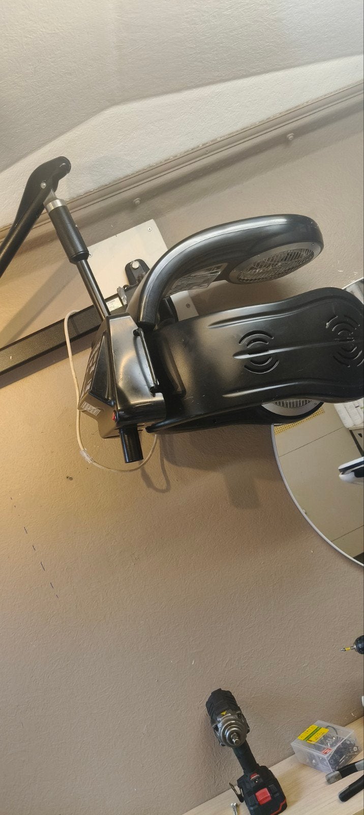 climazon voor op de wand, Ophalen