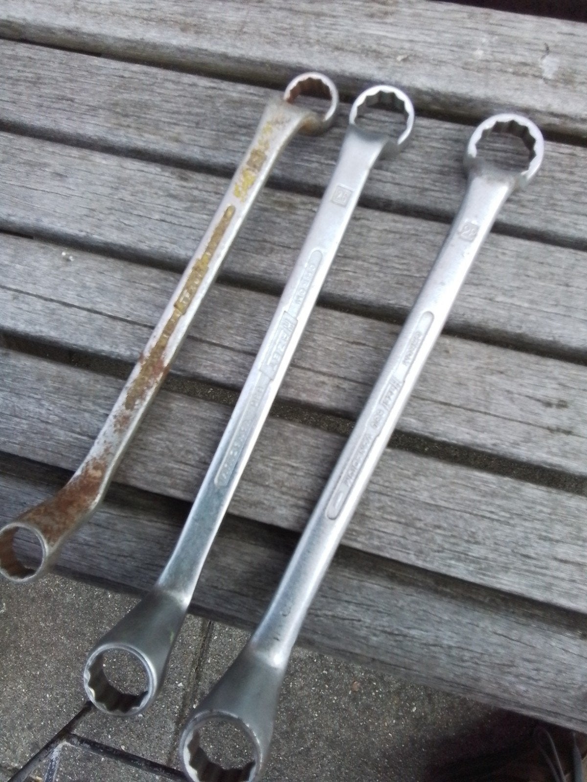 ringsleutels Hazet 3x ,grote maten, Doe-het-zelf en Verbouw, Gereedschap | Handgereedschap, Ophalen of Verzenden