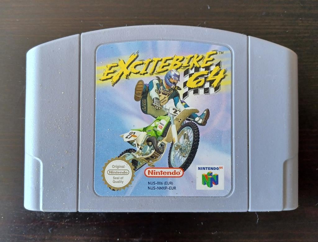 Excitebike 64 (Nintendo 64), 1 speler, Racen en Vliegen, Ophalen of Verzenden, Zo goed als nieuw
