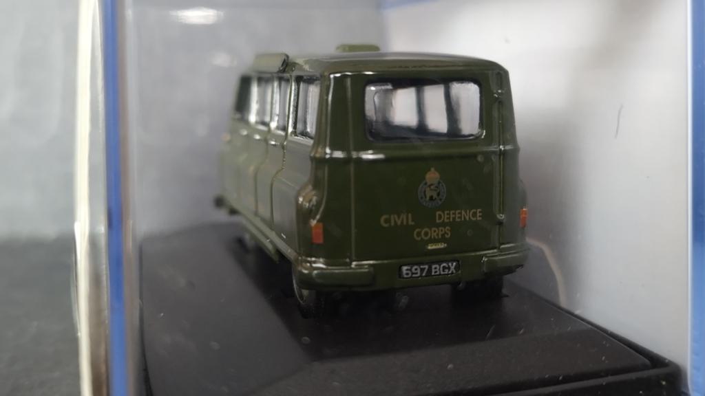 Morris J2 civil defence 1:76 Oxford Diecast Pol, Auto, Verzenden, ., Nieuw