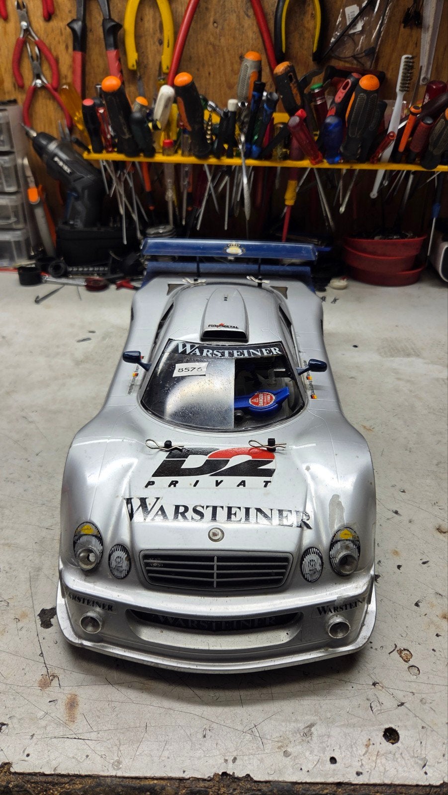 Te koop leuke Tamiya, Hobby en Vrije tijd, Gebruikt, Ophalen of Verzenden, Schaal 1:10, Nitro