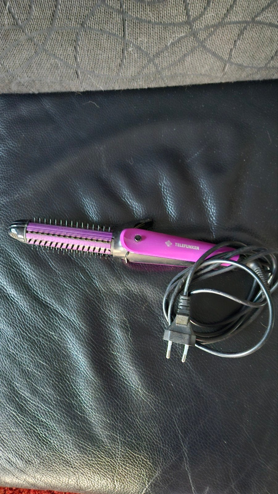 Telefunken Krulborstel - Paars, Witgoed en Apparatuur, Ophalen of Verzenden, Gebruikt, Haarverzorging