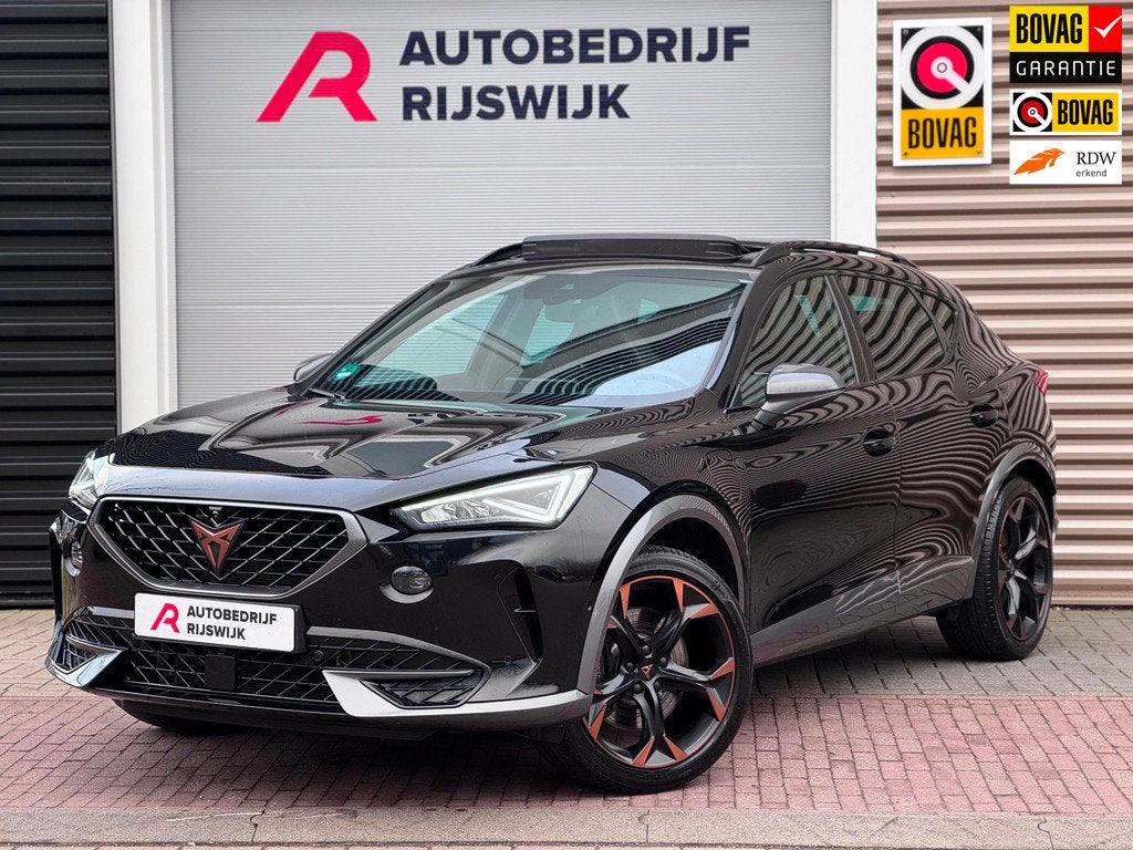 CUPRA Formentor 1.4 e-Hybrid VZ Copper Edition Memory/Pano/S, Auto's, Cupra, 12 maanden, Gebruikt, 4 cilinders, Zwart