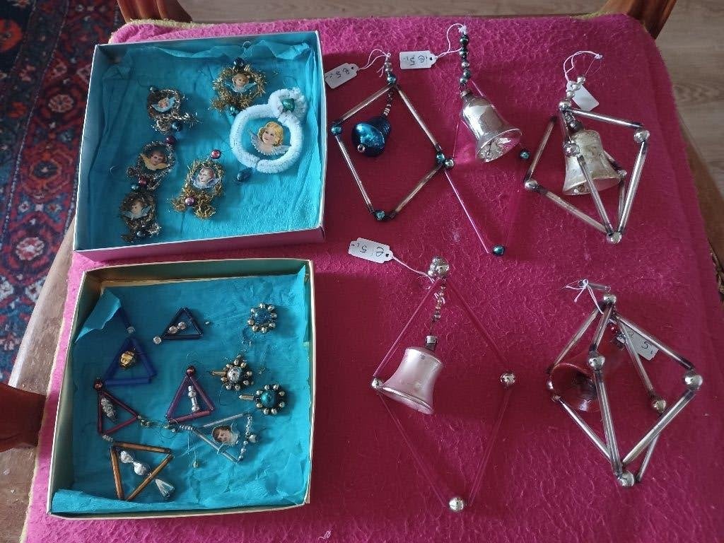 Diverse kleine kerstboomdecoraties, Diversen, Ophalen of Verzenden, Gebruikt