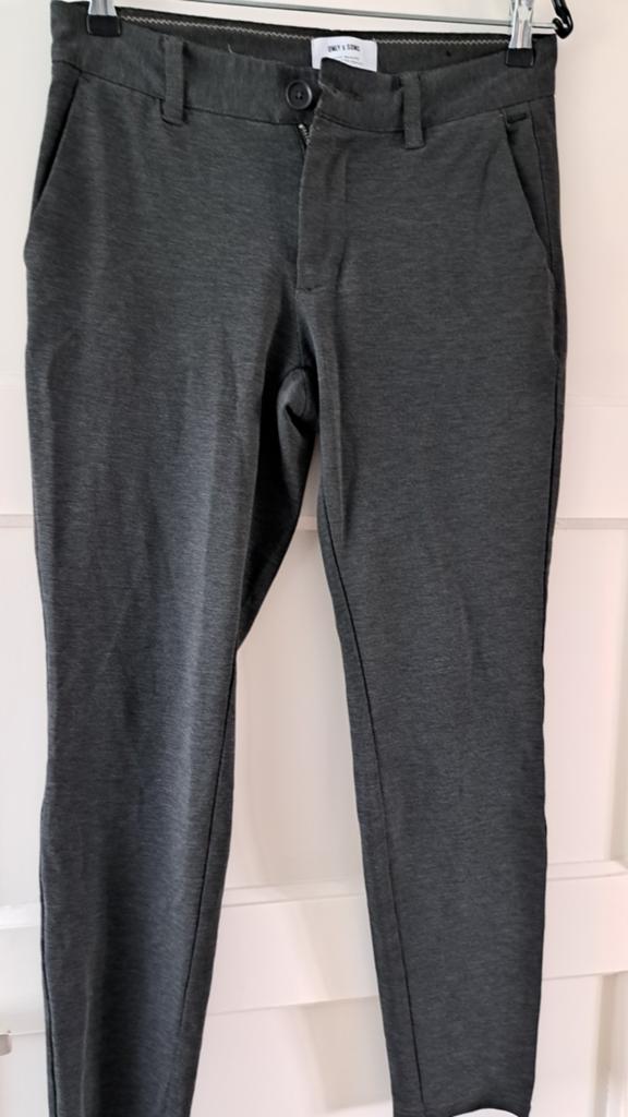 Only & Sons jog heren strech broek mt 30/32, Maat 38/40 (M), Verzenden, Zo goed als nieuw, Only & Sons