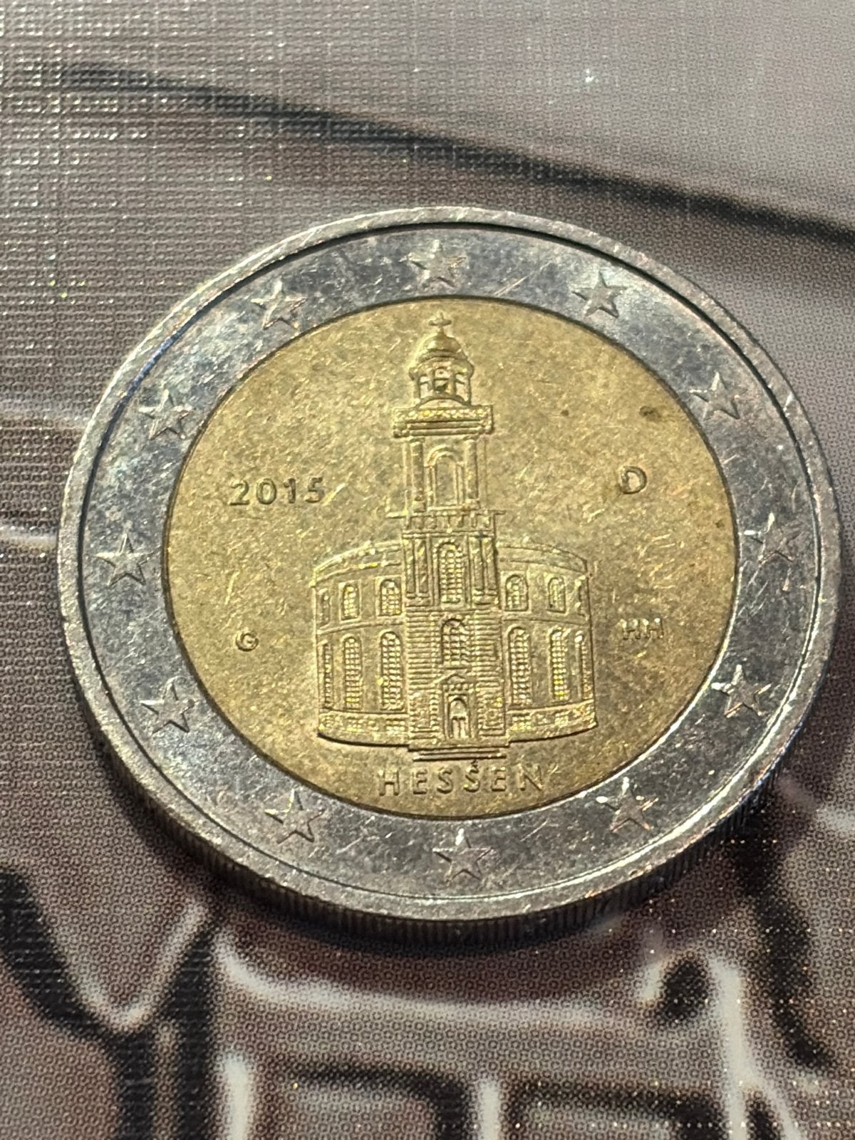 2 Euro Herdenkingsmunt 2015 Duitsland Hessen, Postzegels en Munten, Ophalen of Verzenden, Duitsland, 2 euro, Losse munt