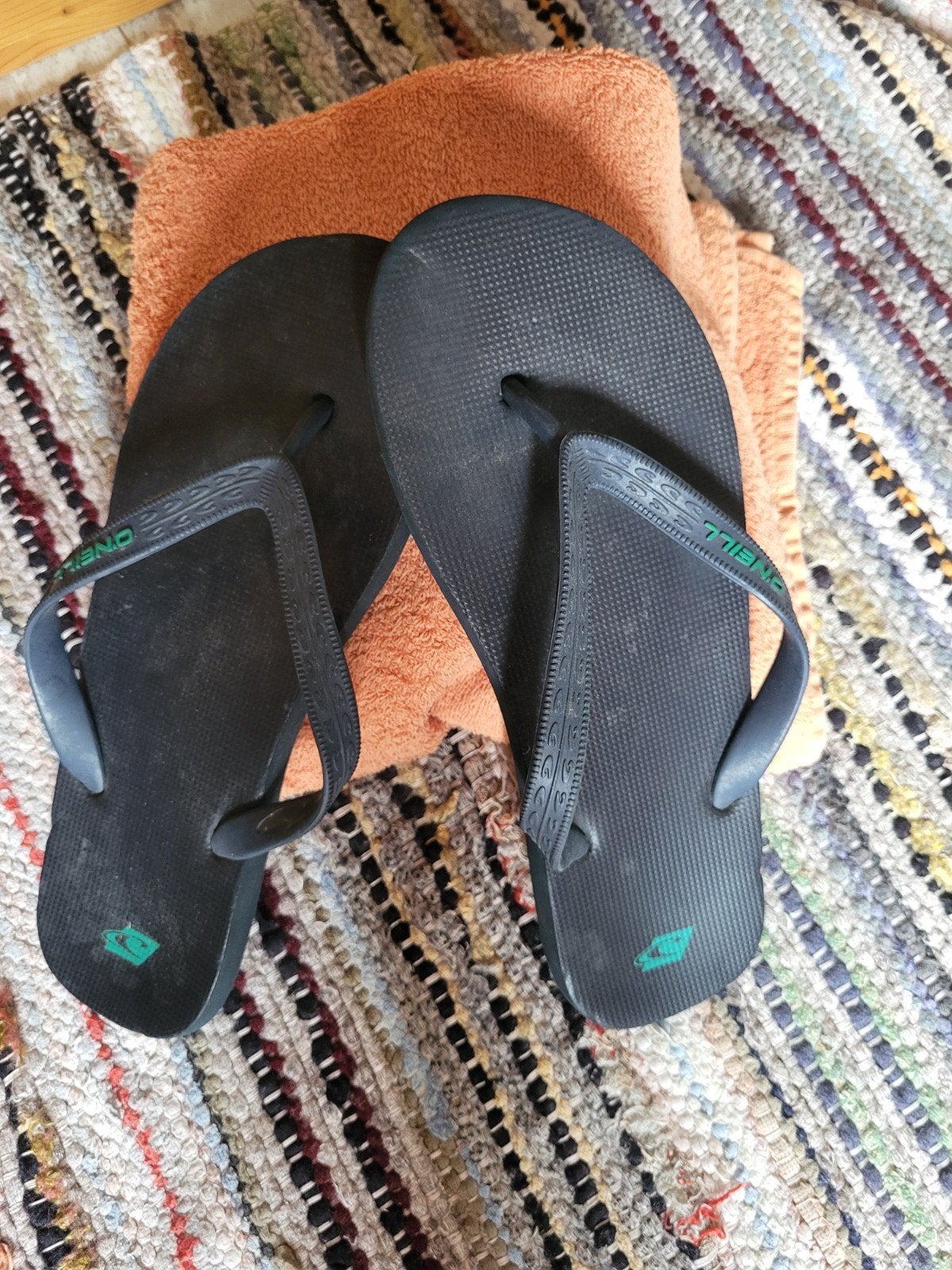 O'Neill slippers maat 43/44 blauw, Slippers, Blauw, O'Neill, Ophalen of Verzenden