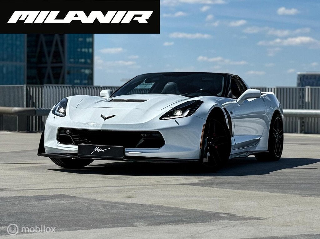 Chevrolet USA Corvette 6.2 3LT Stingray |HUD|Carbon|Memory, Auto's, Chevrolet, Automaat, Achterwielaandrijving, Gebruikt, Wit