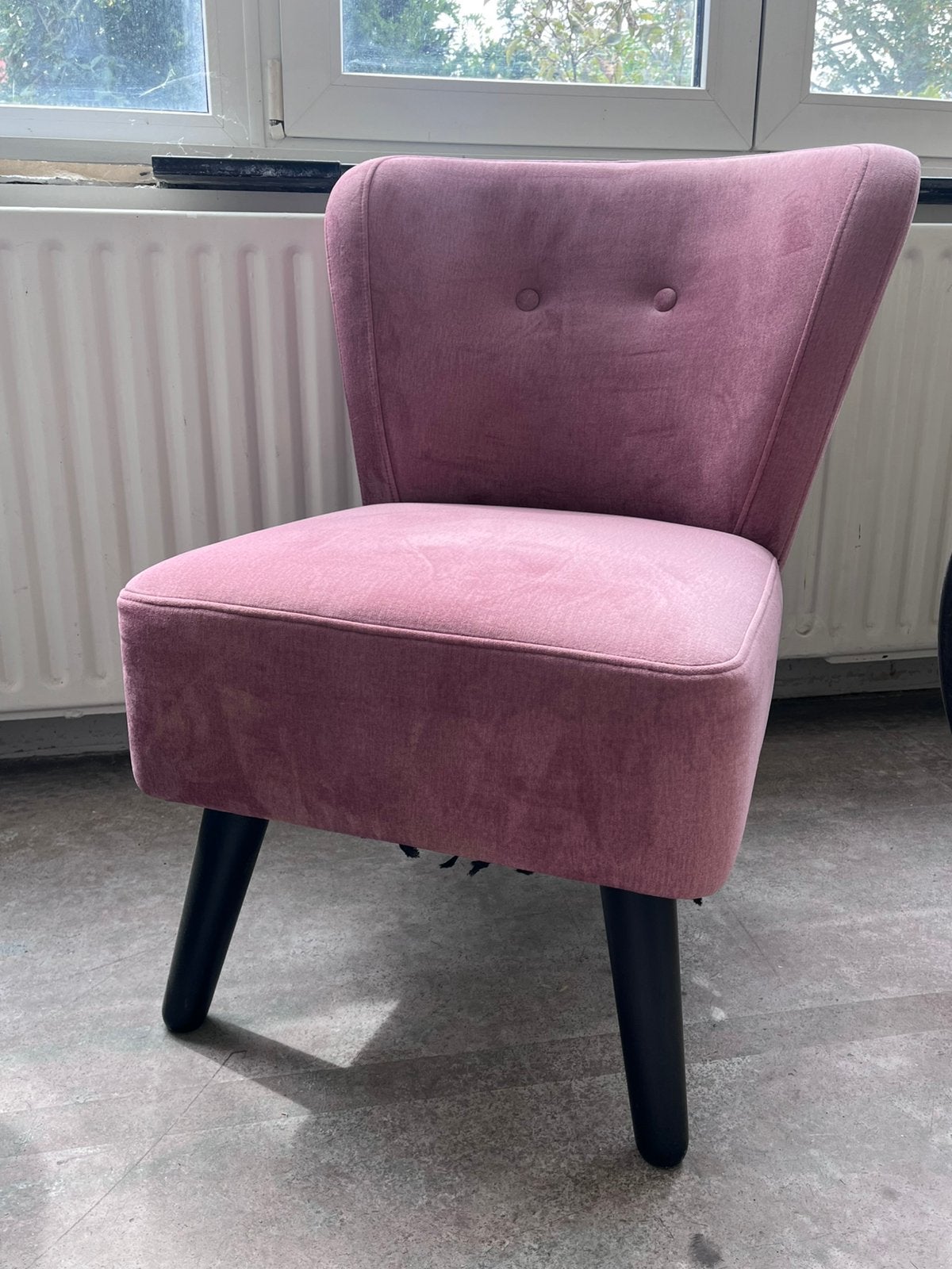 Zacht roze stoeltje, Ophalen, Zo goed als nieuw