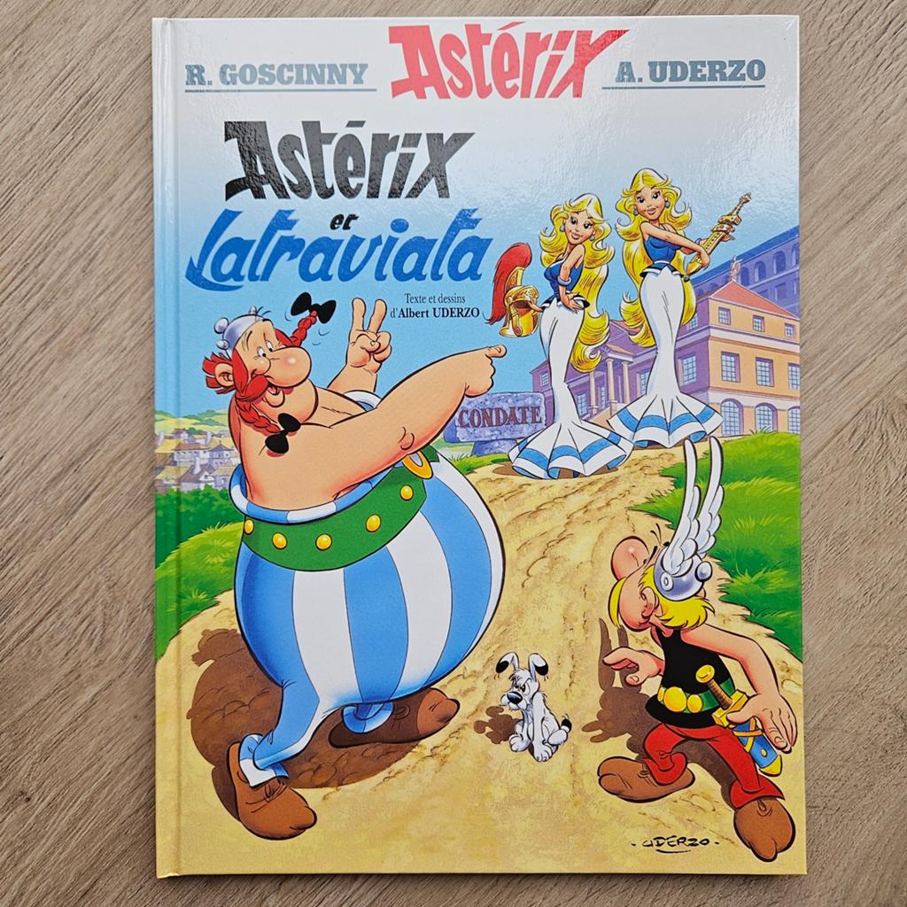 Asterix et Latraviata - Hardcover stripboek, R. Goscinny, A. Uderzo, Eén stripboek, Ophalen of Verzenden, Zo goed als nieuw