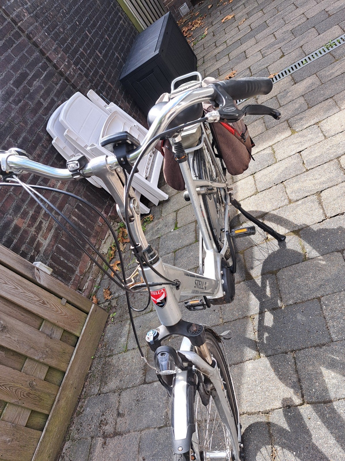 gebruikte elektrische stella fiets, Ophalen of Verzenden, Gebruikt, Minder dan 30 km per accu, Overige merken