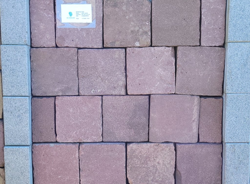 keramiek tegels / 20x20x6, Gebruikt, Keramiek, Ophalen of Verzenden, 10 m² of meer