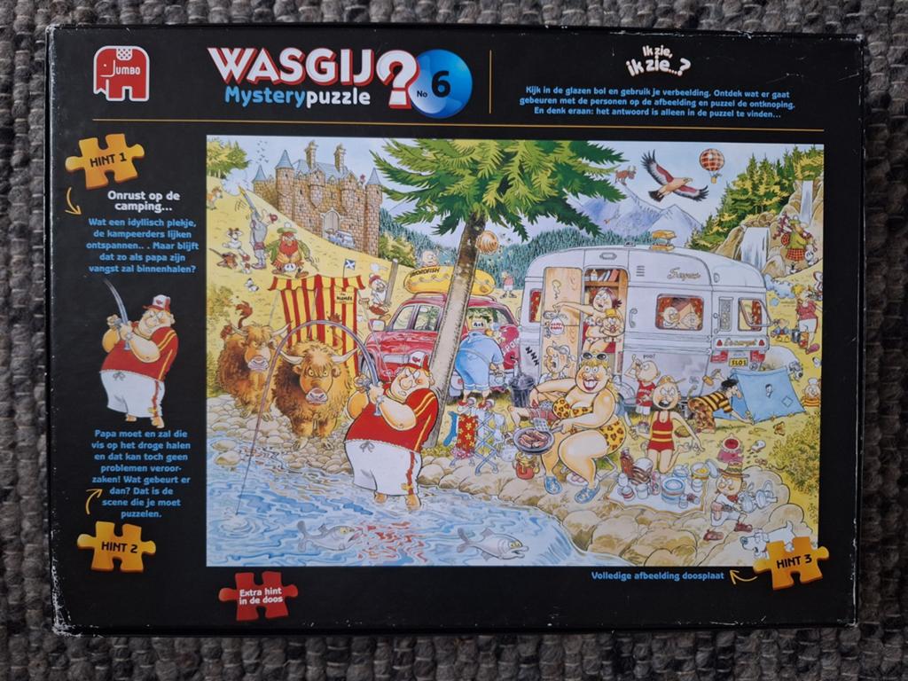 Wasgij Mystery Puzzel 6: 1000 stukjes, Ophalen, 500 t/m 1500 stukjes, Gebruikt, Legpuzzel