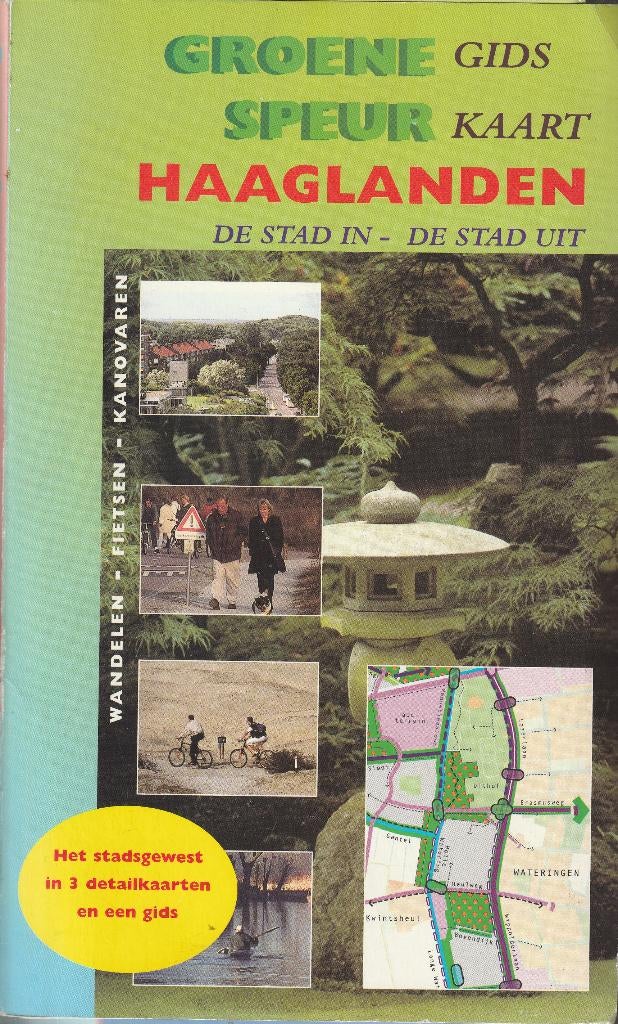 Groene Gids / Speur kaart Haaglanden, Boeken, Fiets- of Wandelgids, Ophalen of Verzenden, Benelux, Gelezen