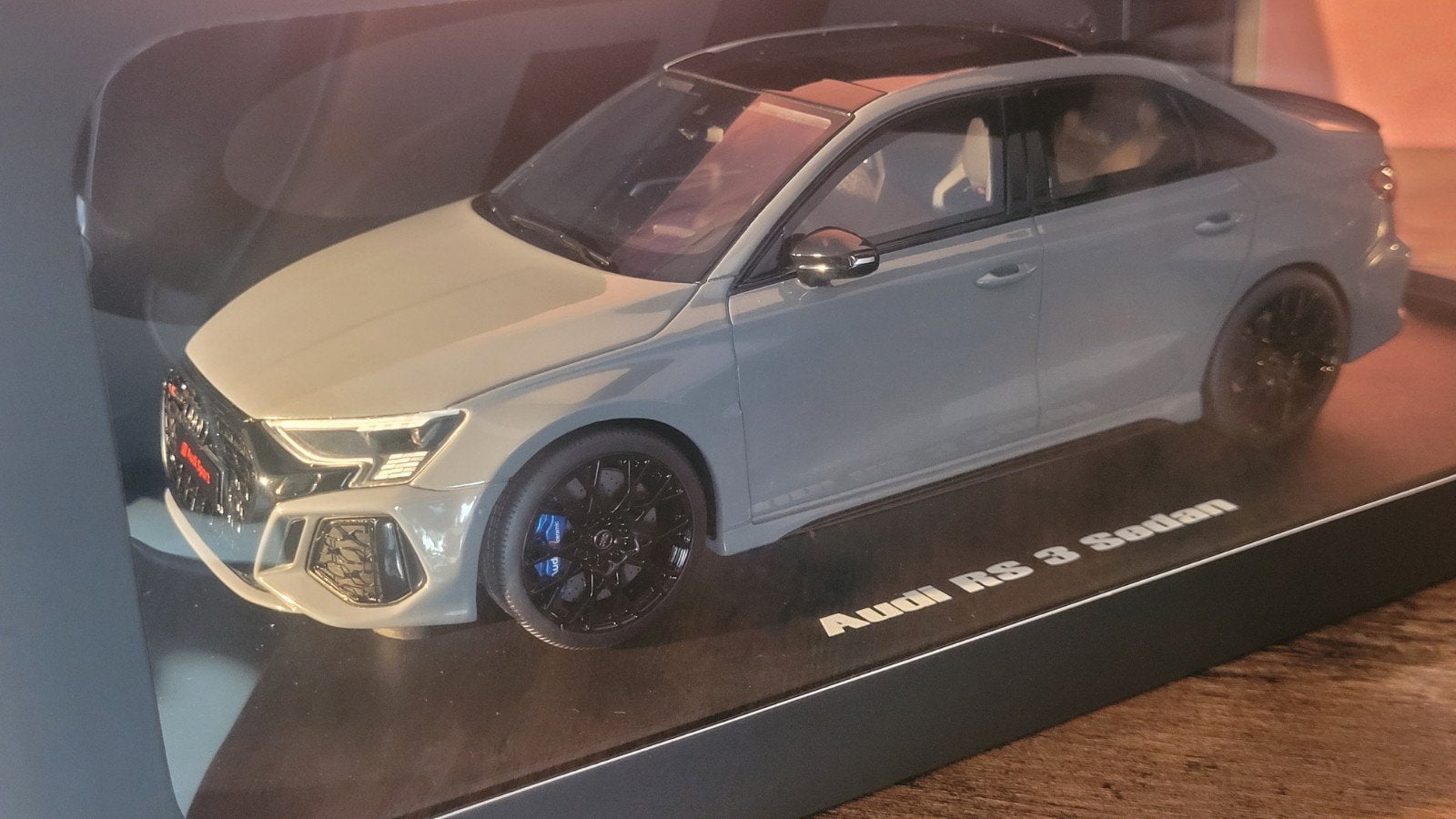 GT-Spirit Audi RS3 Preformance edition 1:18, Hobby en Vrije tijd, Modelauto's | 1:18, Ophalen of Verzenden, Nieuw, Auto, Overige merken