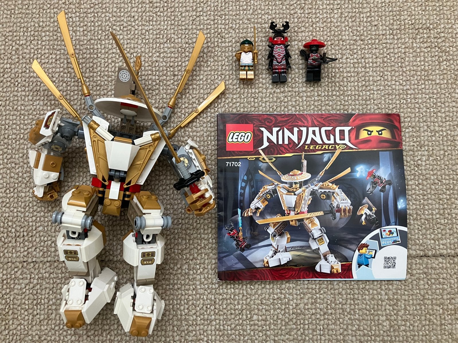LEGO Ninjago Gouden Mech 71702, Ophalen of Verzenden, Zo goed als nieuw