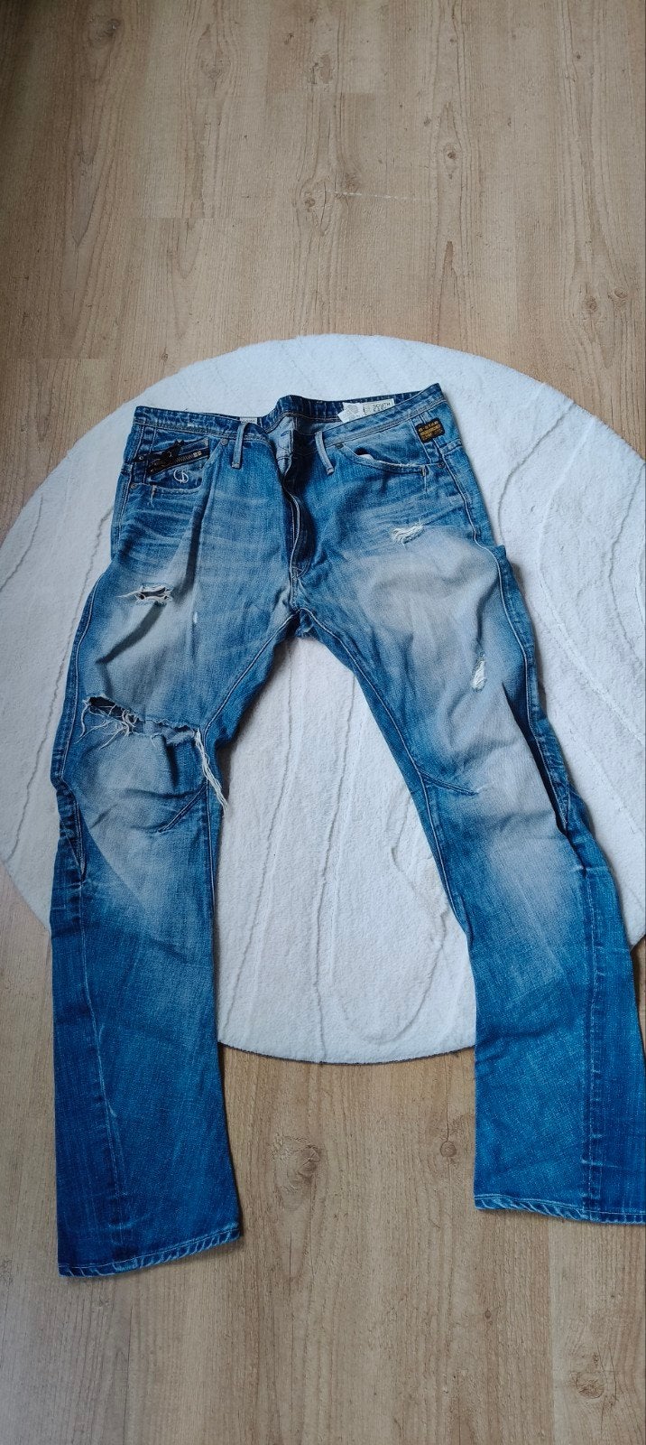 G-Star RAW spijkerbroek - W32 L34, Kleding | Dames, Ophalen of Verzenden, Gedragen, Blauw