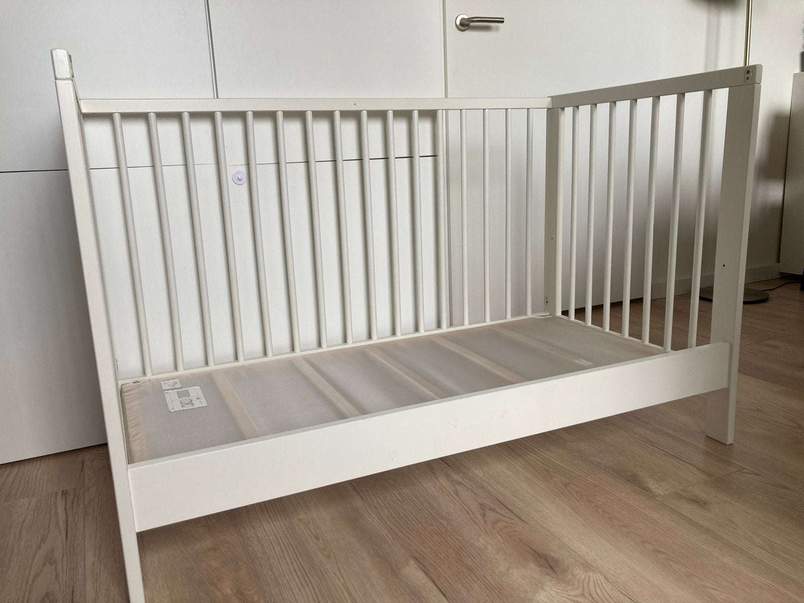IKEA Gulliver ledikantje - om te bouwen tot peuterbed, Ophalen, Gebruikt, 70 tot 85 cm, 140 tot 160 cm