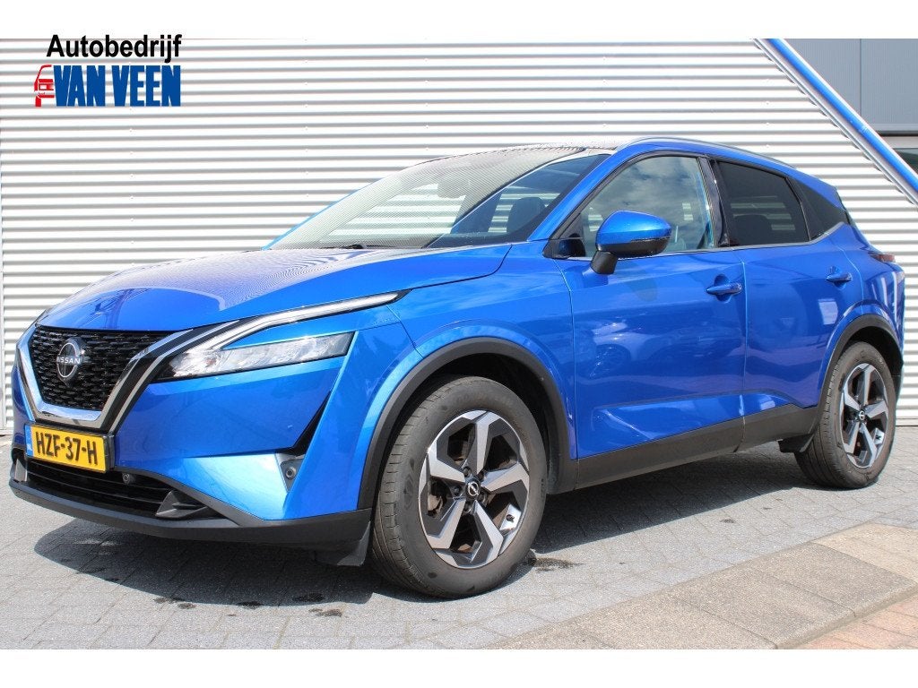 Nissan QASHQAI 1.3 MHEV N-Connecta | Pano | 18 Inch | Full L, 1304 kg, Stof, Gebruikt, 4 cilinders