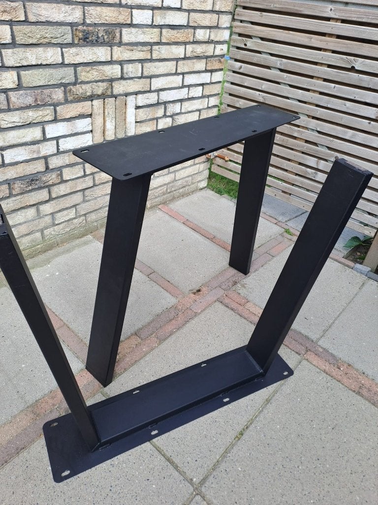Prachtige  stalen tafelpoten, Ophalen, Tafelpoot, 50 tot 100 cm, 50 tot 100 cm