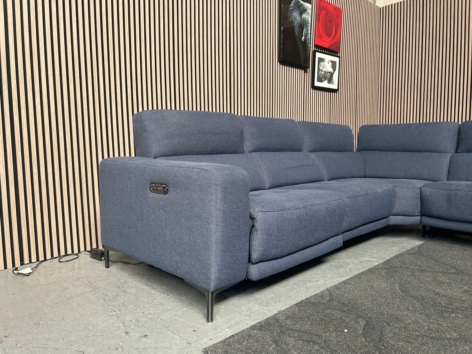 GRATIS LEVERING Elektrische Hoekbank275X210 GEREINIGD, 250 tot 300 cm, Hoekbank, Ophalen of Verzenden, Zo goed als nieuw