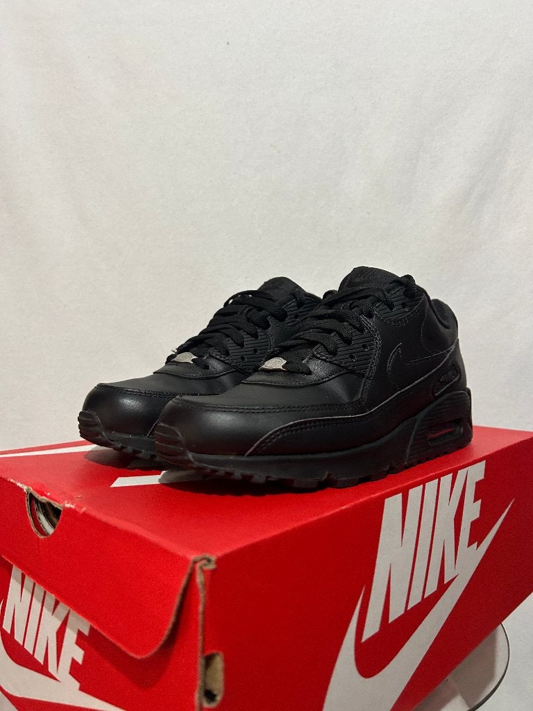 ALS NIEUW! Maat 41 - Nike Air Max 90 Leather Black, Verzenden, Zwart, Nike, Nike