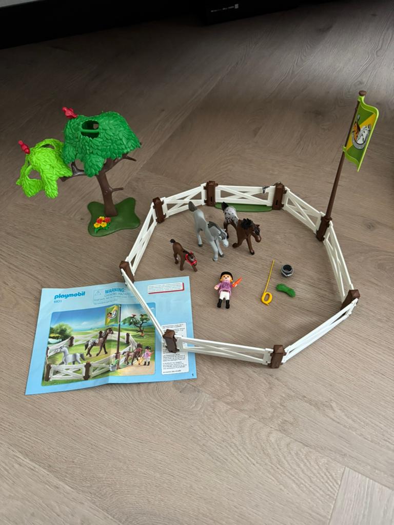 Playmobil Country paardenweide 6931, Ophalen of Verzenden, Zo goed als nieuw
