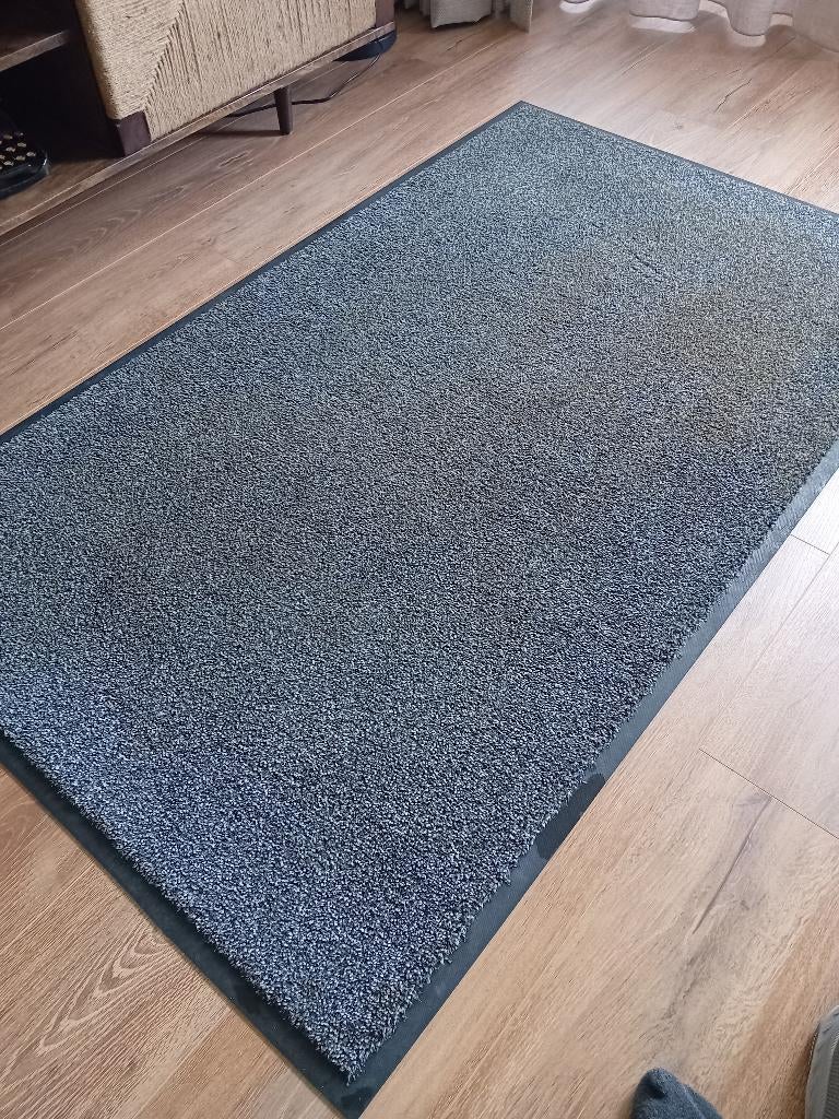 Grijze droogloopmat 90 x 150 cm, Ophalen, Gebruikt, Overige materialen, Droogloopmat