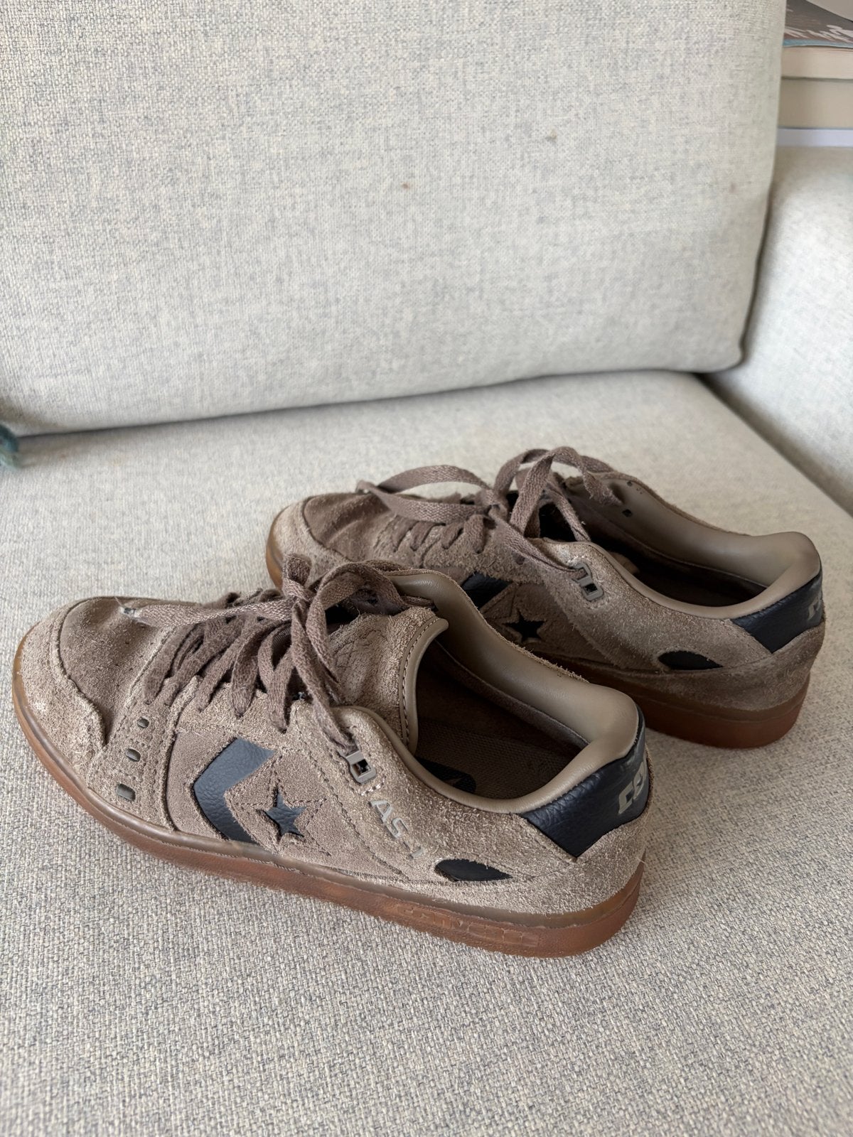 Converse sneakers maat 37, Ophalen of Verzenden, Gedragen, Bruin, Sneakers of Gympen
