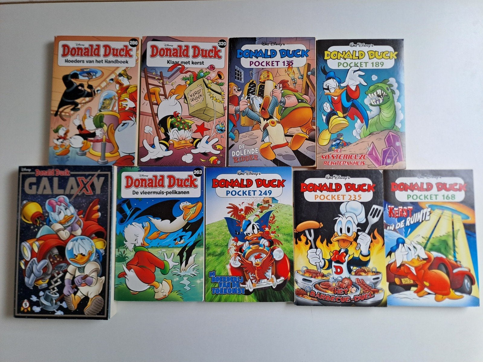 9 x Donald Duck Pockets en Galaxy, Boeken, Ophalen of Verzenden, Gelezen, Walt Disney
