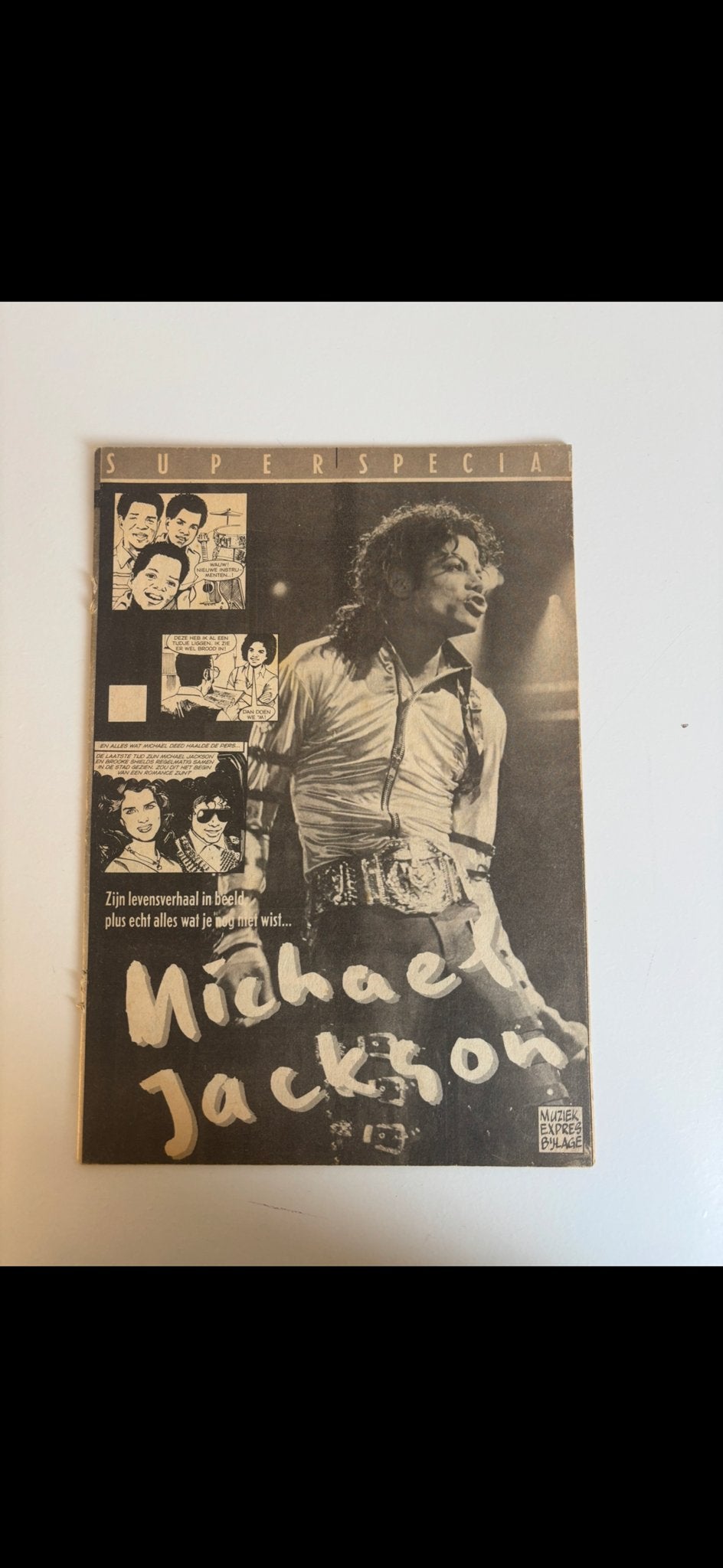 Michael Jackson Superspecial - Muziek Expres Bijlage, Ophalen, Gelezen, Artiest