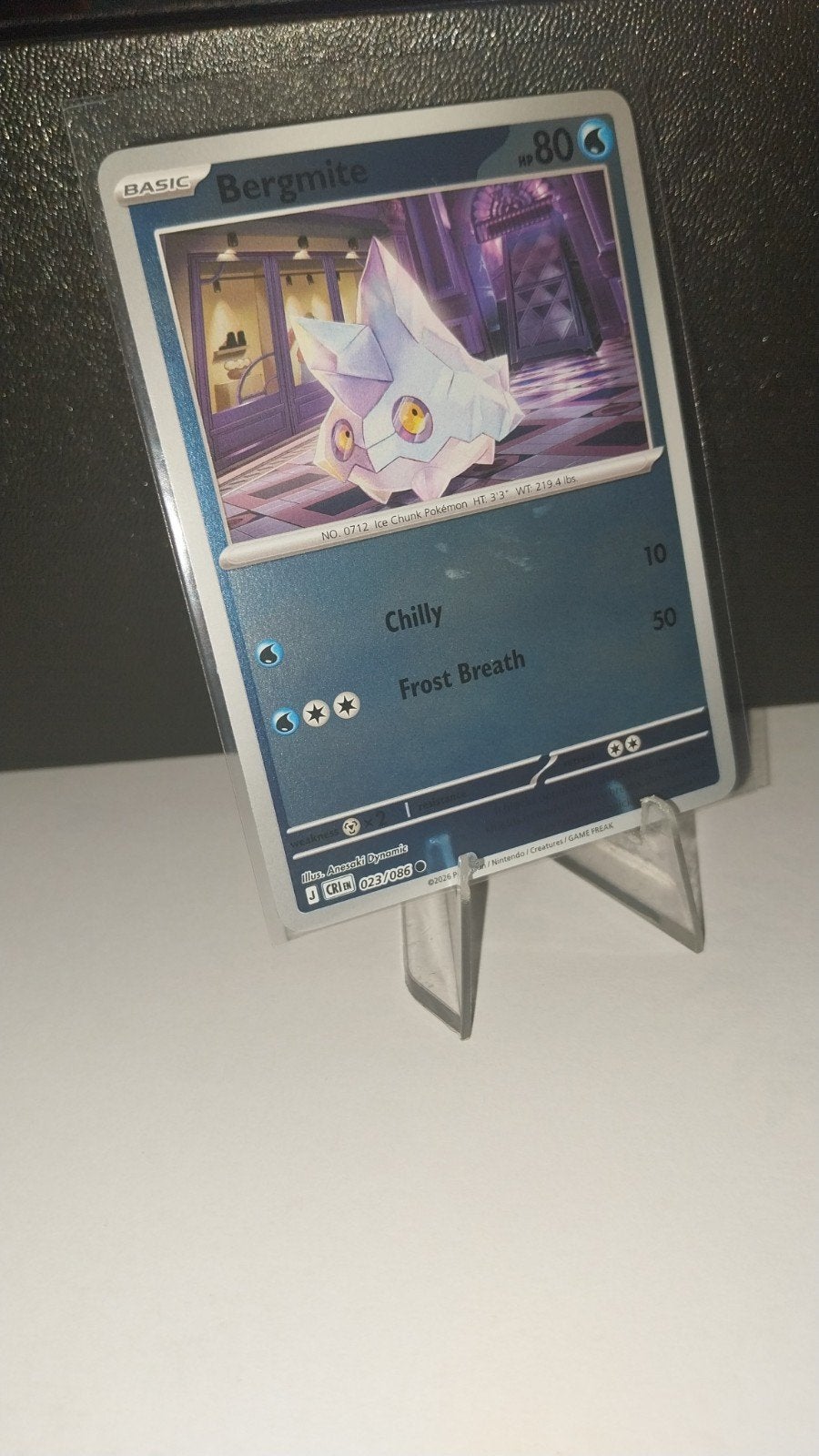 Bergmite Holo 023/086 - Chaos Rising, Ophalen of Verzenden