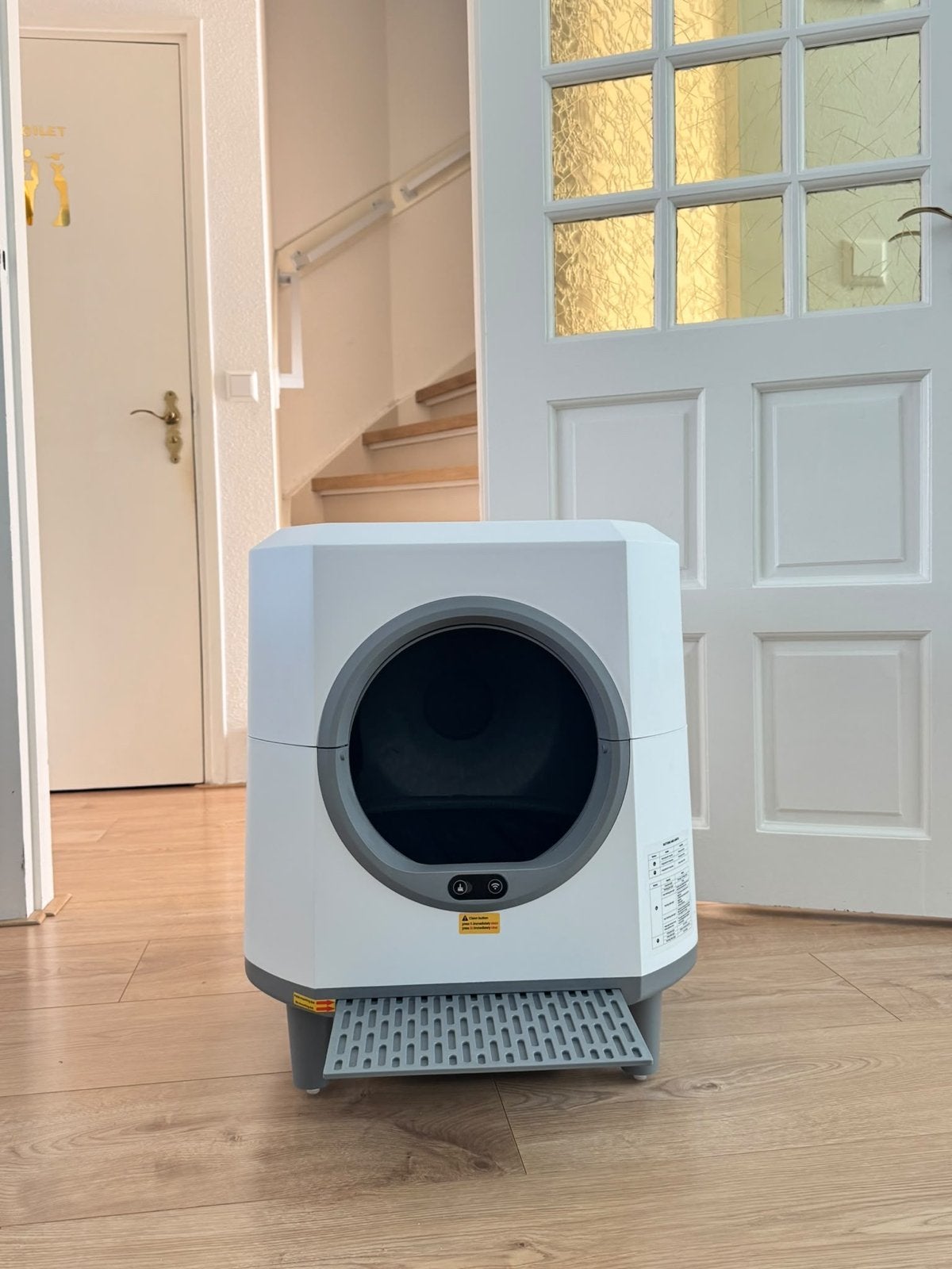 Automatische zelfreinigende kattenbak Ellenpent 90L + App, Dieren en Toebehoren