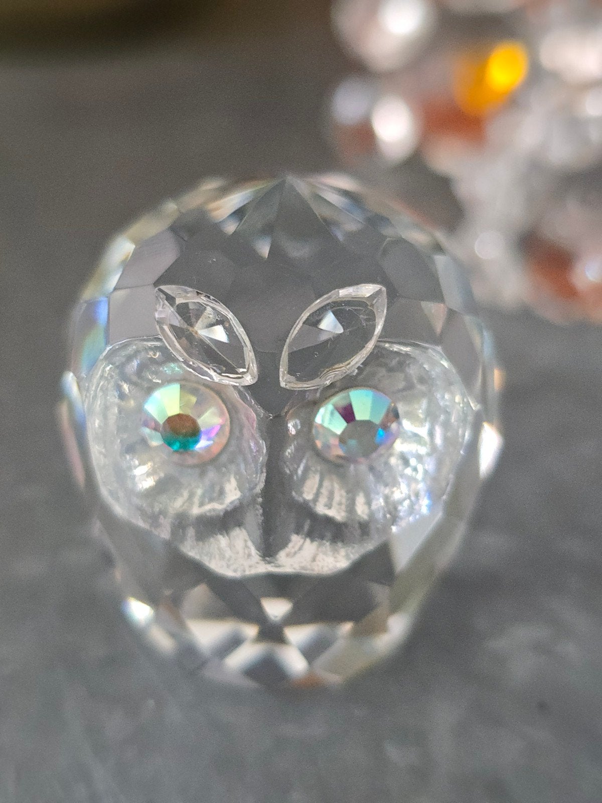 Prachtige vintage kristallen Swarovski uil €20, Verzamelen, Swarovski, Ophalen of Verzenden, Zo goed als nieuw, Figuurtje