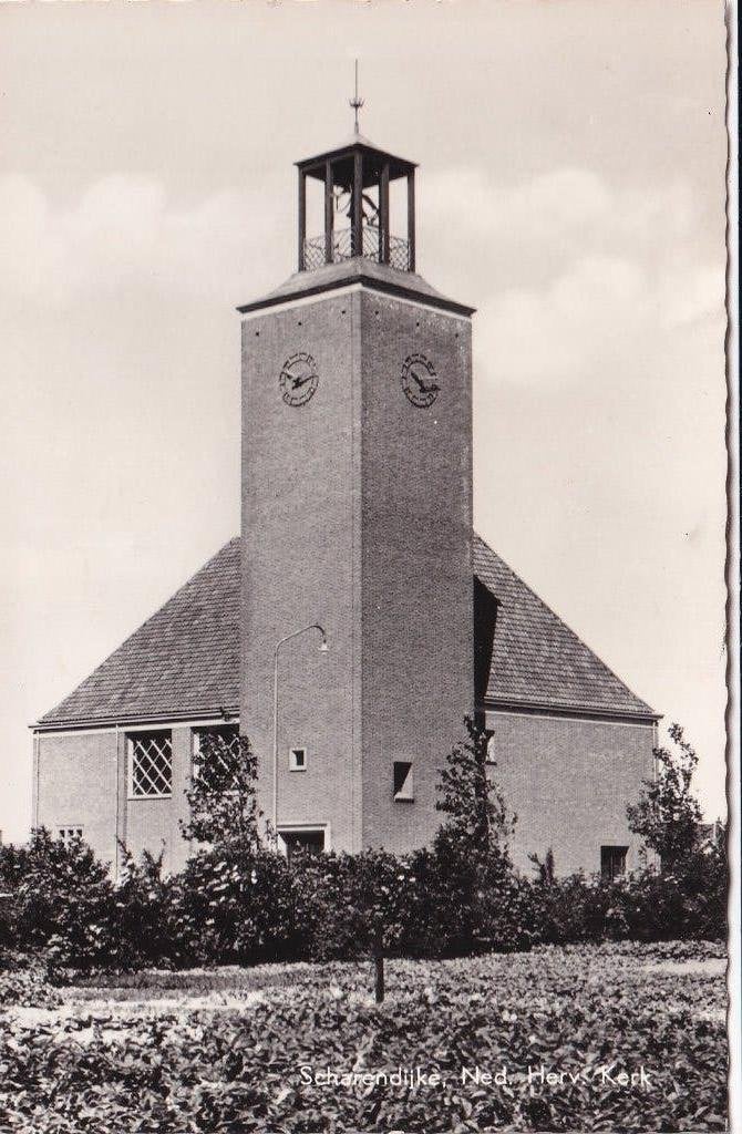 Scharendijke n.h. kerk, Verzenden, Ongelopen, Zeeland