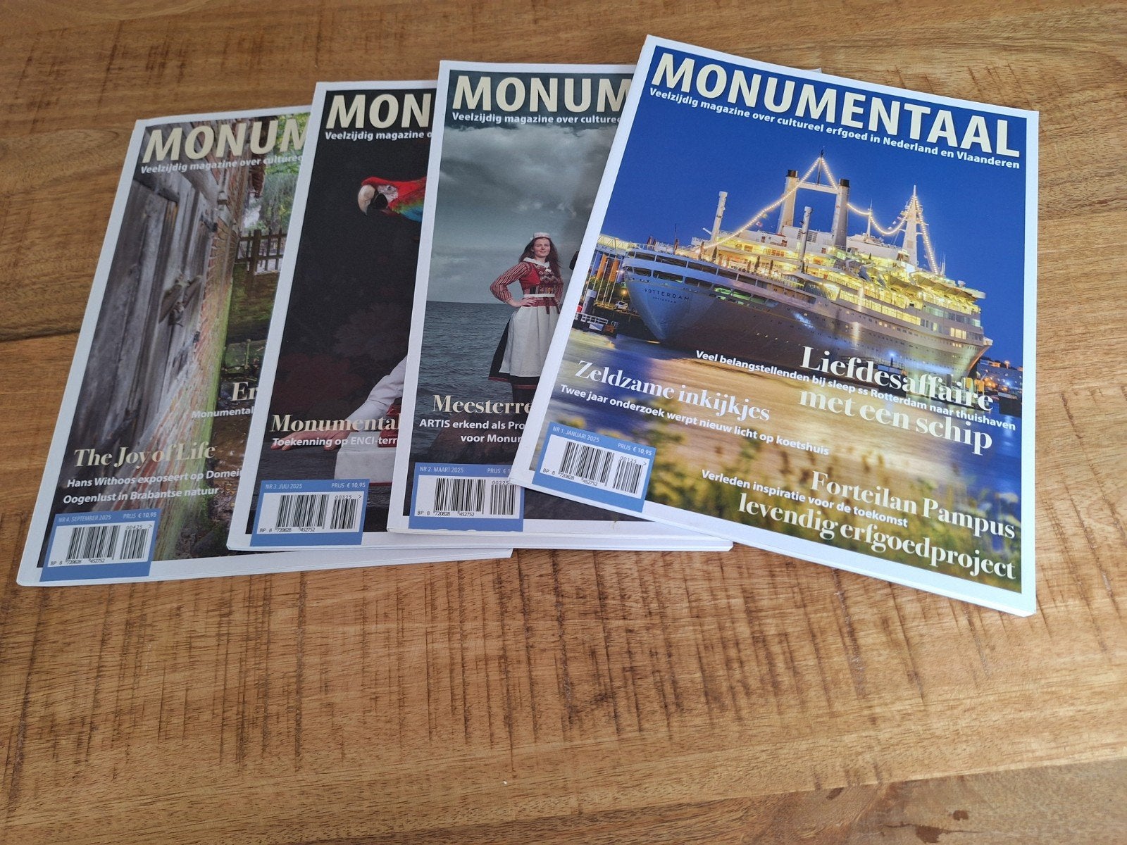 Tijdschrift Monumentaal, Ophalen of Verzenden, Zo goed als nieuw