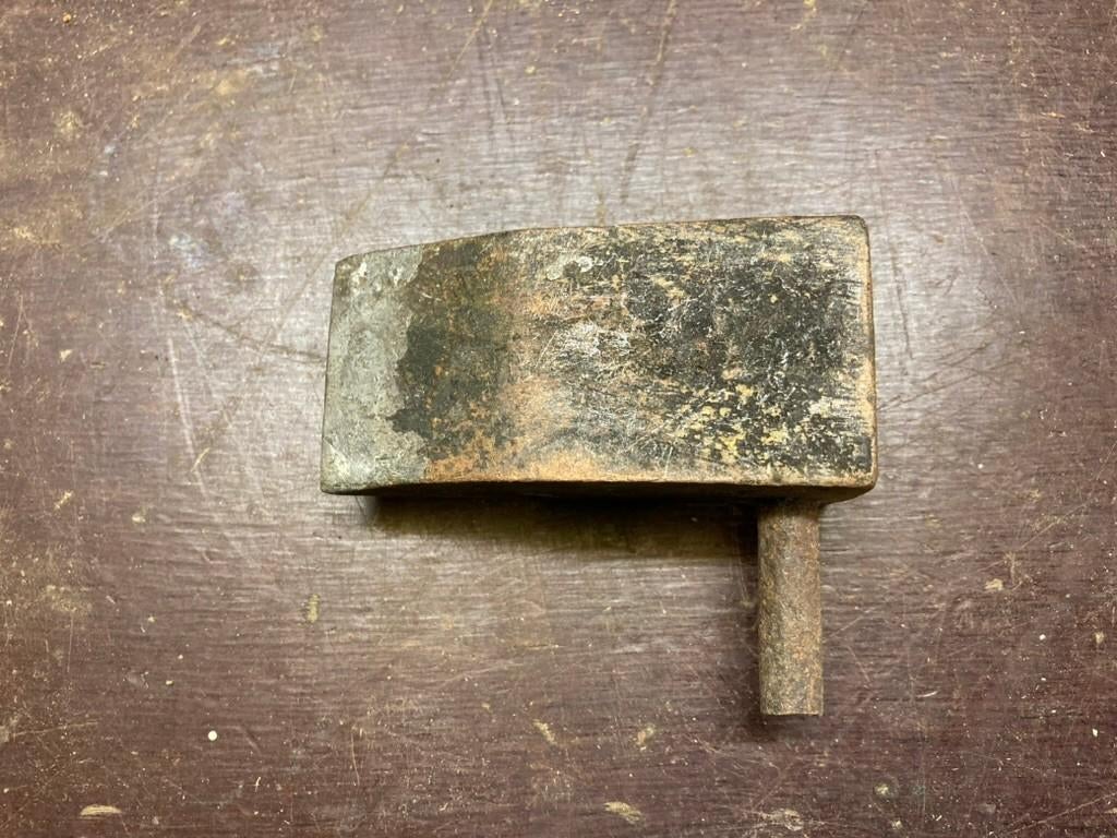Losse soldeerbout voor zink lood bout soldeer messing, Doe-het-zelf en Verbouw, Gereedschap | Handgereedschap, Ophalen of Verzenden