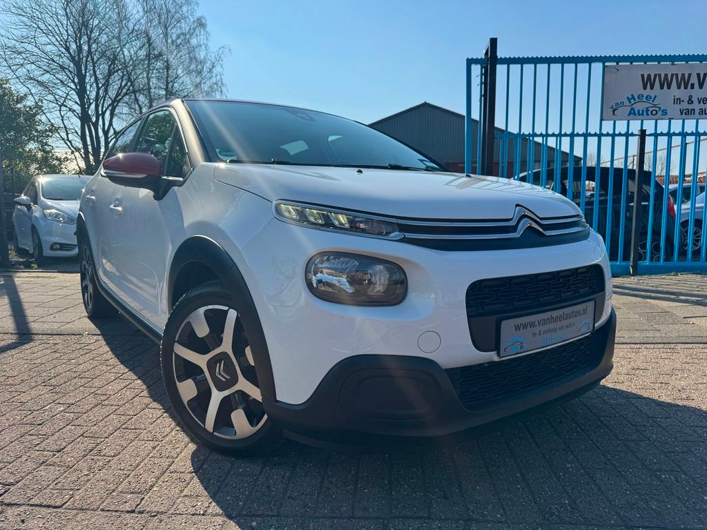 Citroen C3 1.2 PureTech A-C Elek Pakket Cruise Lmv Bluetooth, Stof, Gebruikt, Zwart, 1199 cc