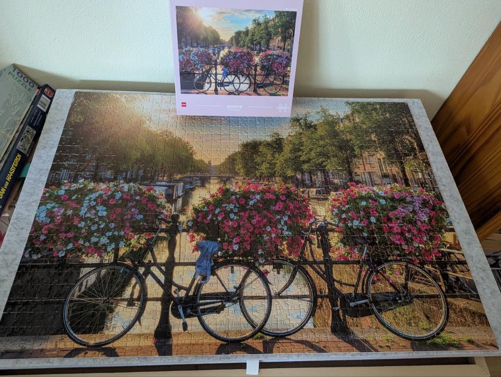 Legpuzzel, Hobby en Vrije tijd, Denksport en Puzzels, Zo goed als nieuw, 500 t/m 1500 stukjes, Ophalen of Verzenden