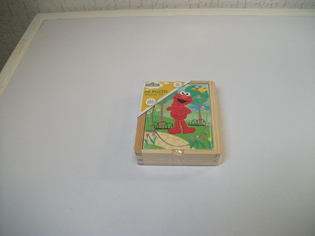 Puzzel 3D Sesamstraat 3x3 stukjes (nieuw), Ophalen of Verzenden, Nieuw