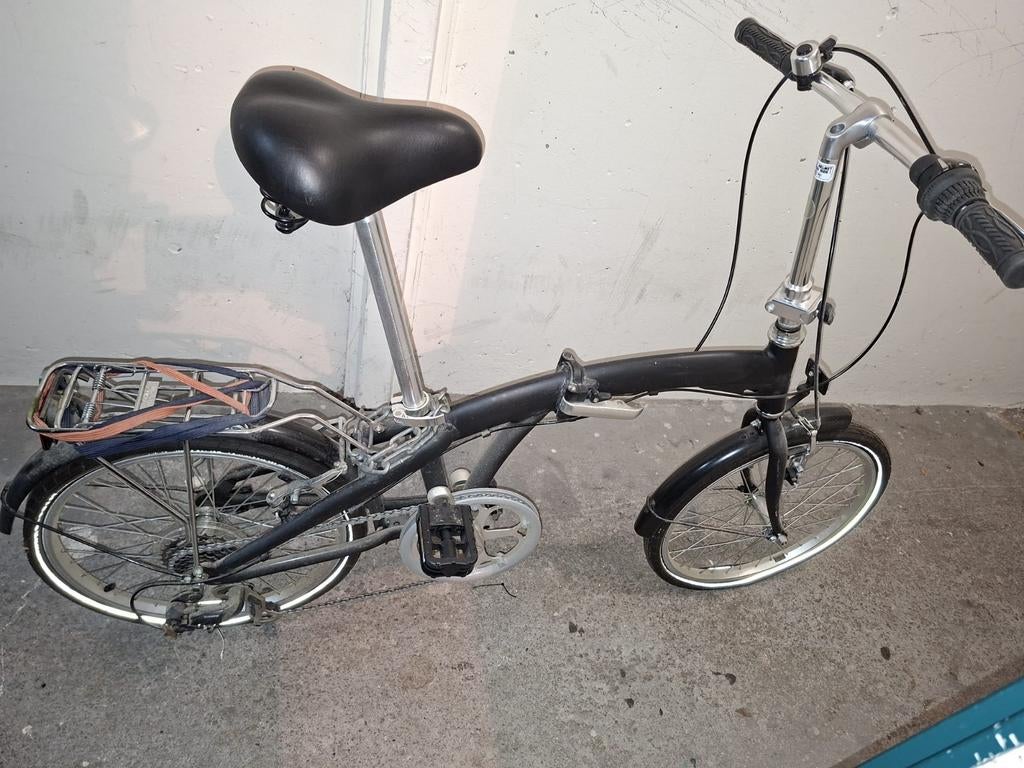 Hema Inklapbare Fiets - Compact en Handig, Fietsen en Brommers, Fietsen | Vouwfietsen, 20 inch of meer, Gebruikt, Velgrem, Versnellingen