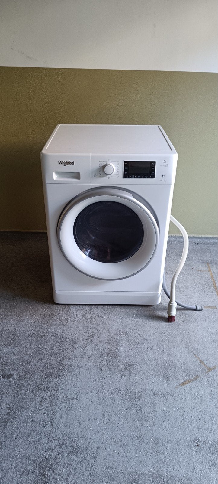 Wasmachine whirlpool 6 fresh care, Witgoed en Apparatuur, Wasmachines, Ophalen, Gebruikt, 1200 tot 1600 toeren, 85 tot 90 cm