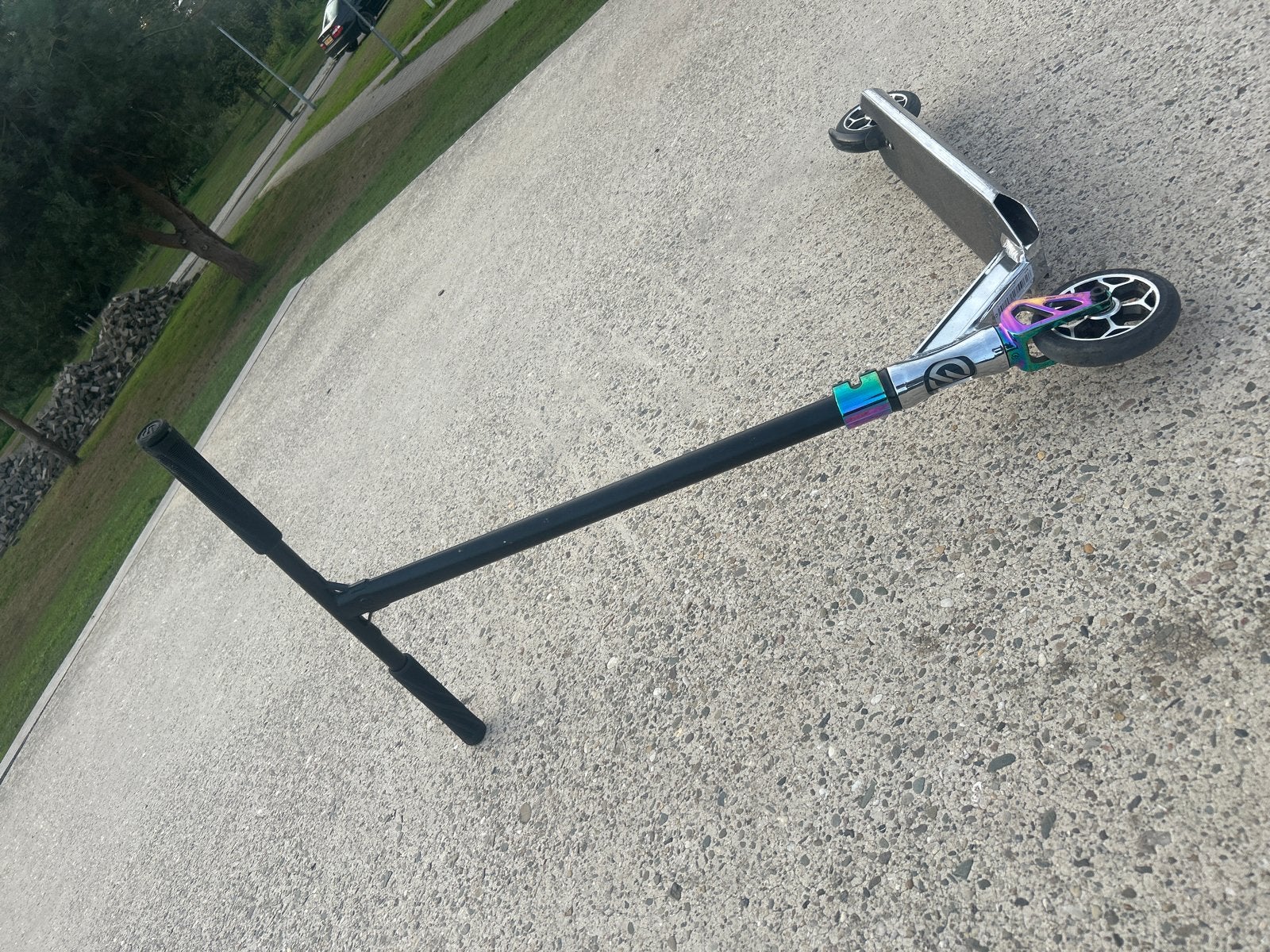 Oxelo Custom Stuntstep, Fietsen en Brommers, Ophalen, Zo goed als nieuw, Overige typen