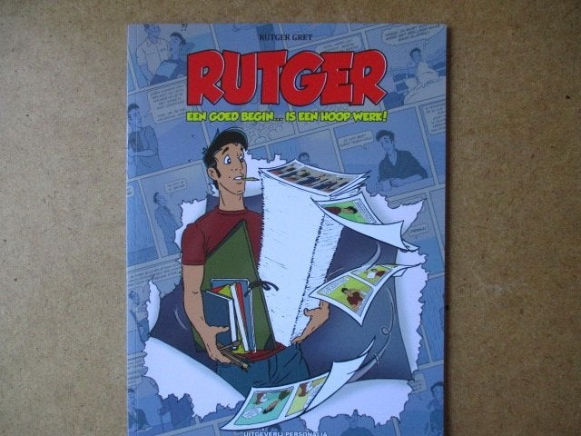 adv8225 rutger, Boeken, Eén stripboek, Ophalen, Gelezen