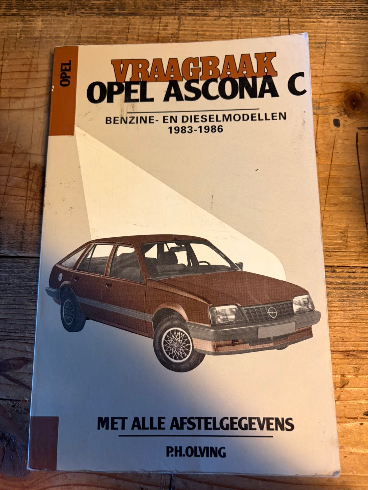 VRAAGBAAK OPEL ASCONA C BENZINE- EN DIESELMODELLEN 1983-1986, Ophalen