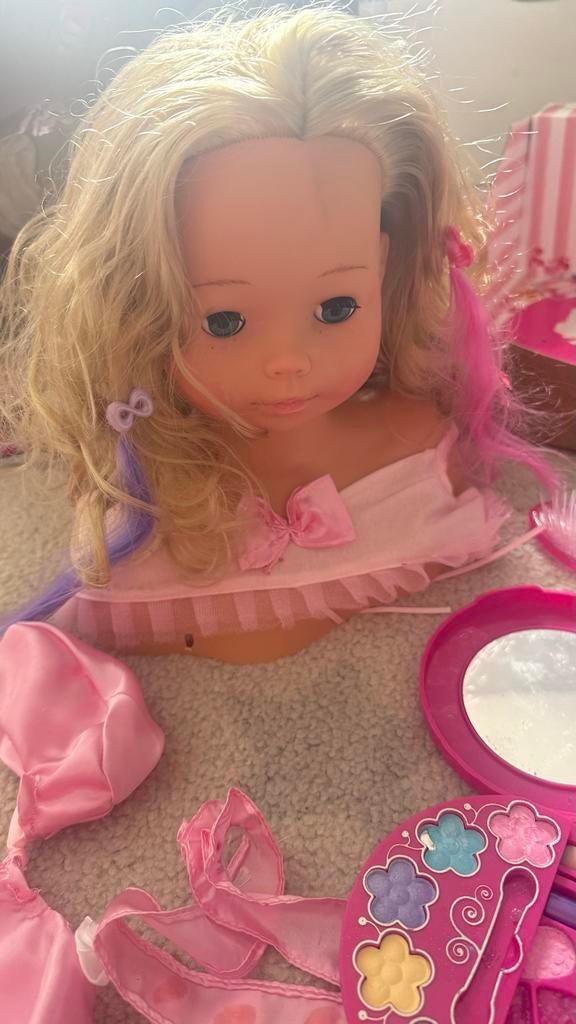 Make up Haarstijlen Pop met Accessoires, Ophalen of Verzenden, Gebruikt, Overige typen